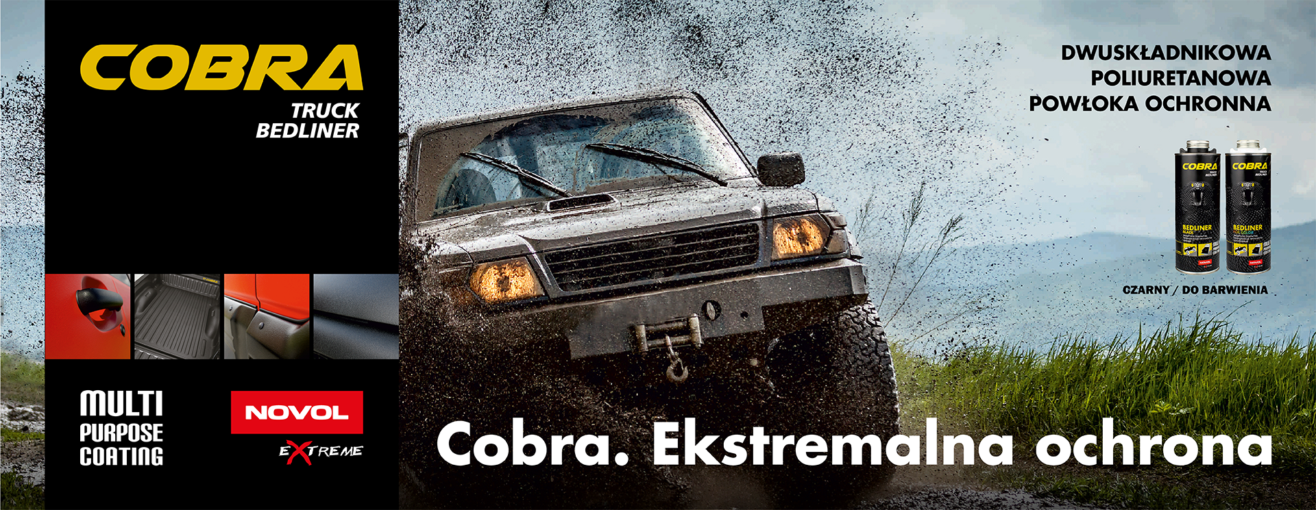 Cobra Truck Bedliner - ekstremalna ochrona
